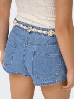 ONLMINDY Middels høy midje Regular Fit Denimshorts