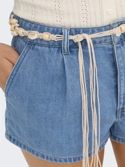 ONLMINDY Middels høy midje Regular Fit Denimshorts