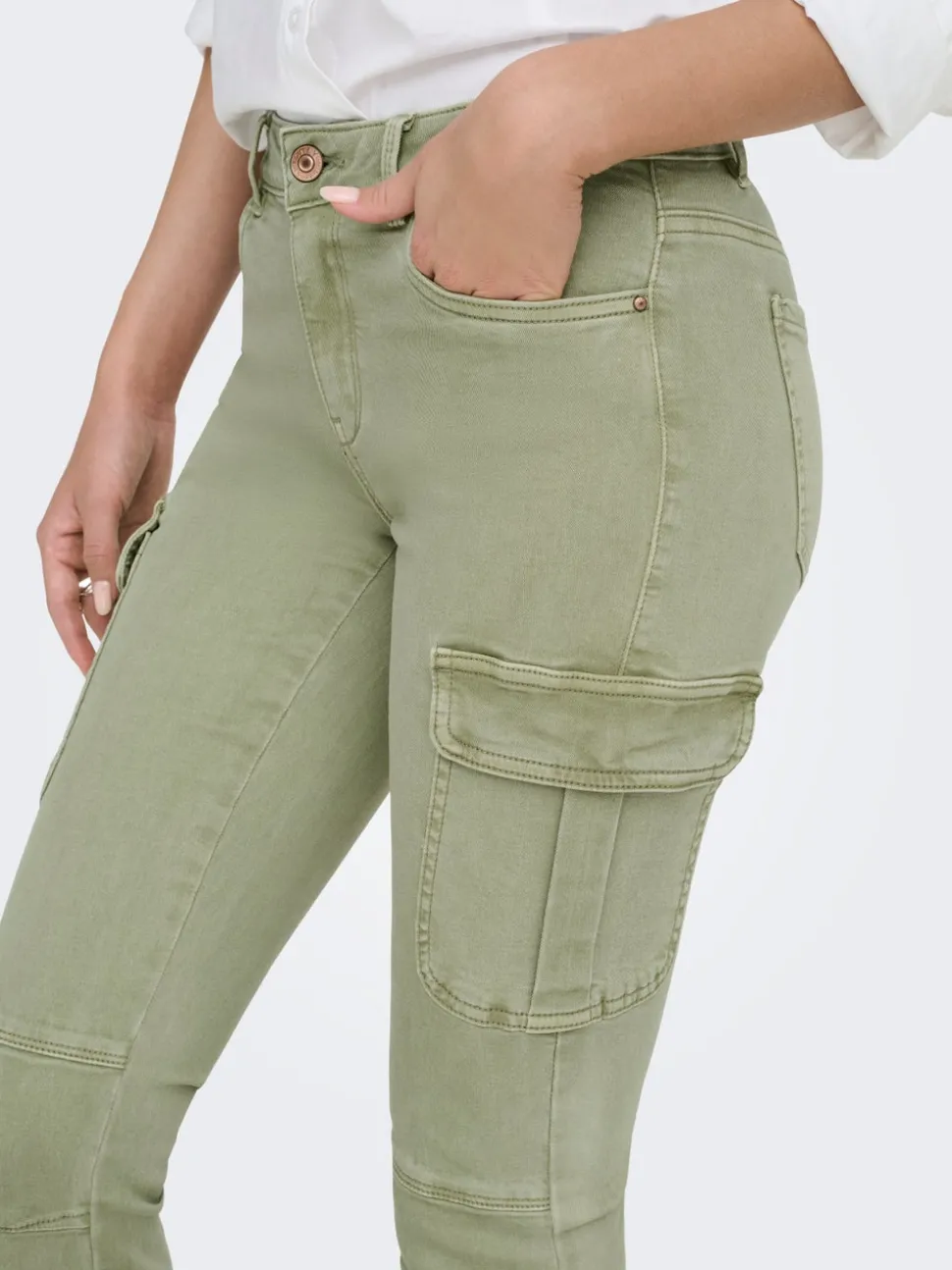 ONLMISSOURI Slim Fit Cargobukse