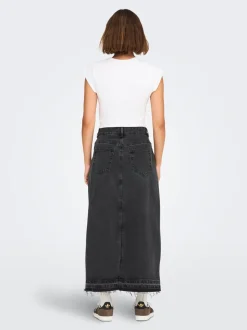ONLNELIA Denim Denimskjørt Langt skjørt