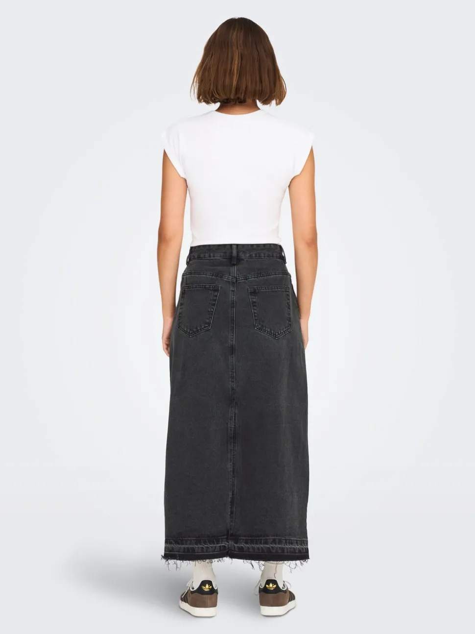 ONLNELIA Denim Denimskjørt Langt skjørt