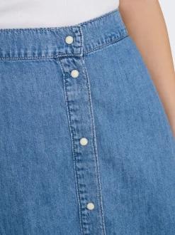 ONLNOEMI Denimskjørt Midiskjørt
