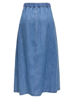 ONLNOEMI Denimskjørt Midiskjørt