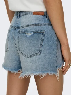 ONLPACY Høy midje Regular Fit Denimshorts