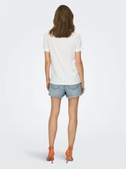 ONLPACY Høy midje Regular Fit Denimshorts