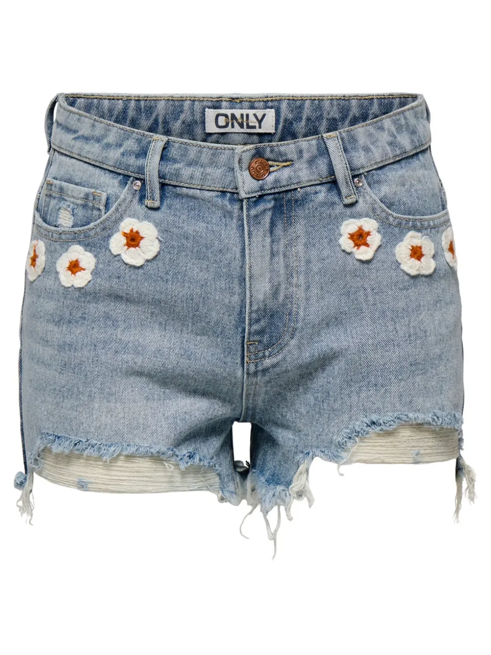 ONLPACY Høy midje Regular Fit Denimshorts