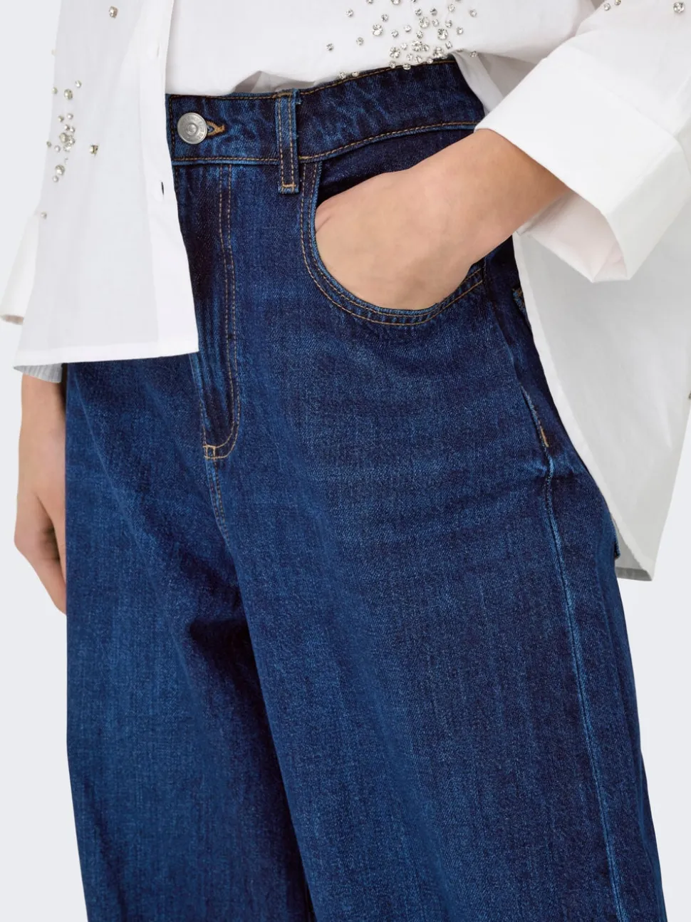 ONLPAULINA Høy midje Baggy Fit Jeans