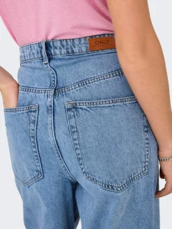 ONLPAULINA Høy midje Baggy Fit Jeans