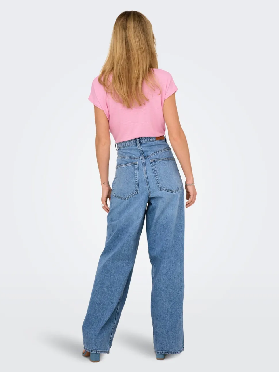 ONLPAULINA Høy midje Baggy Fit Jeans