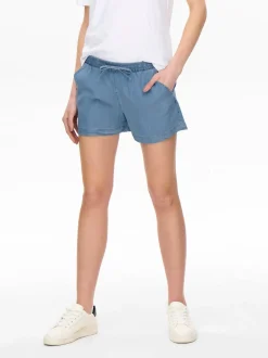 ONLPEMA Middels høy midje Relaxed Fit Denimshorts