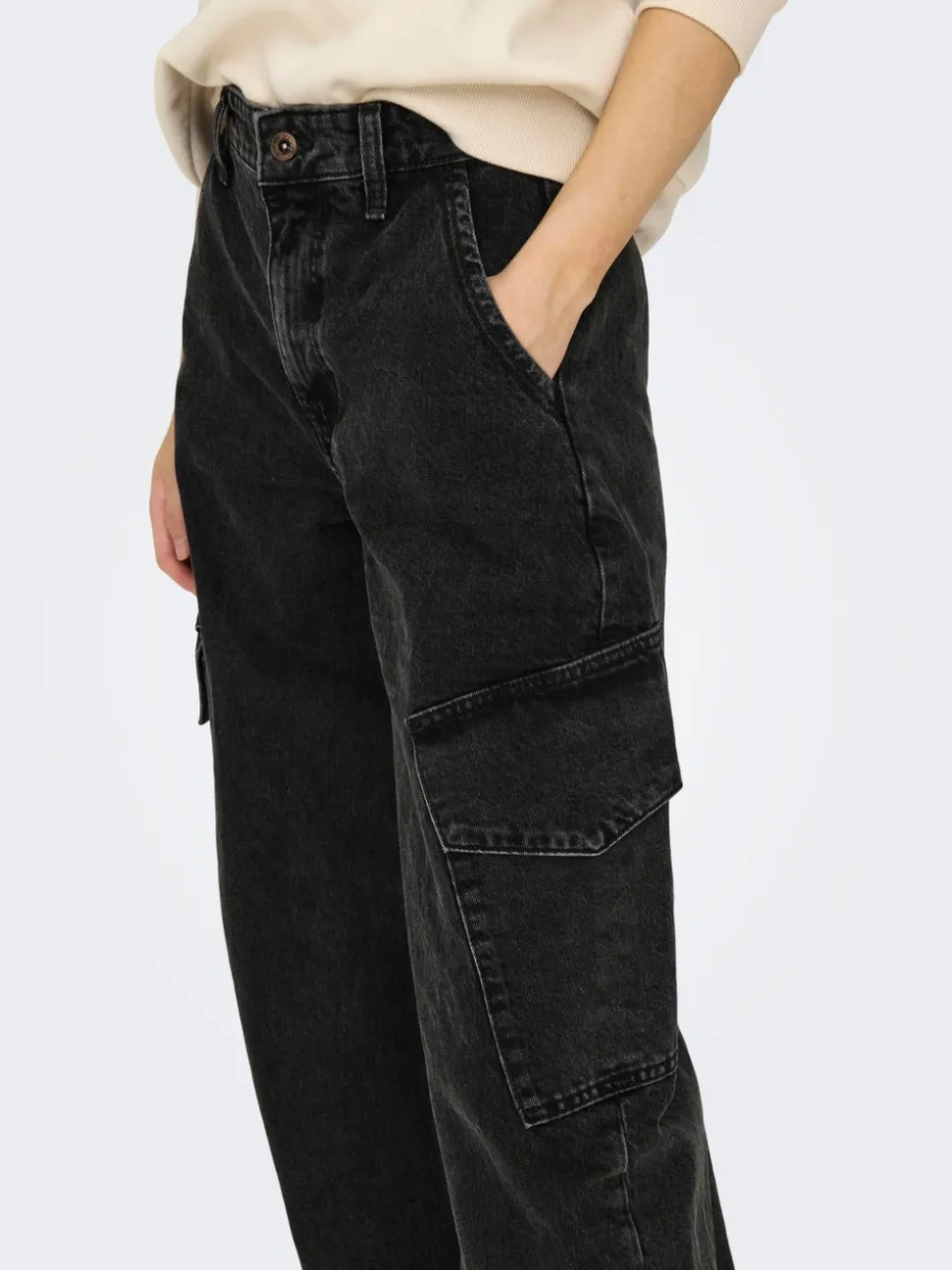 ONLPERNILLE Høy midje Jogger-passform Jeans