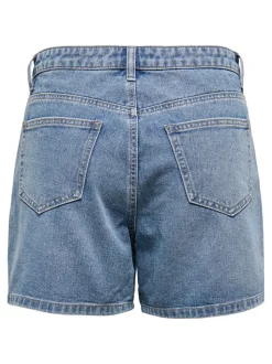 ONLPHINE Høy midje Regular Fit Denimshorts