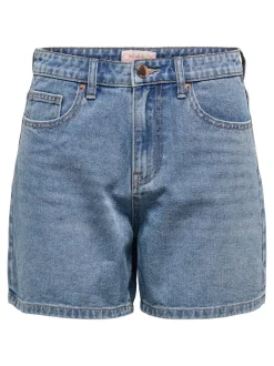 ONLPHINE Høy midje Regular Fit Denimshorts