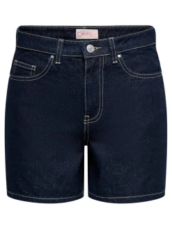 ONLPHINE Høy midje Regular Fit Denimshorts