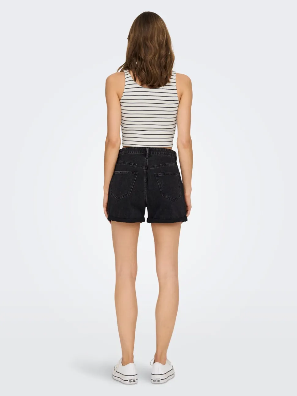 ONLPHINE Normal midje Regular Fit Denimshorts