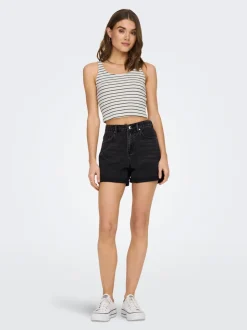 ONLPHINE Normal midje Regular Fit Denimshorts