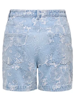 ONLPHINE-AUDE Høy midje Regular Fit Denimshorts