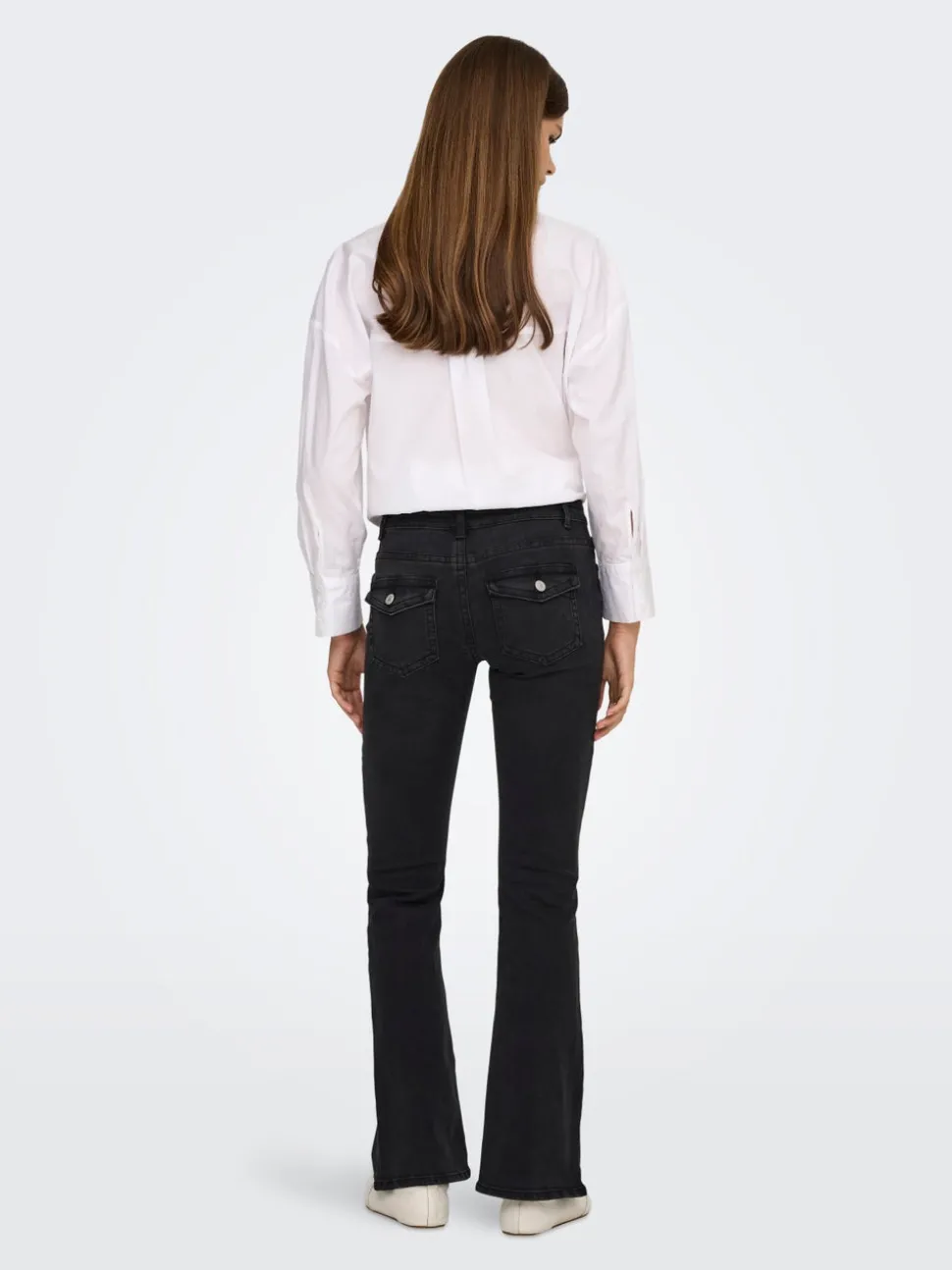 ONLPHOEBE Lav midje Flared Fit Jeans
