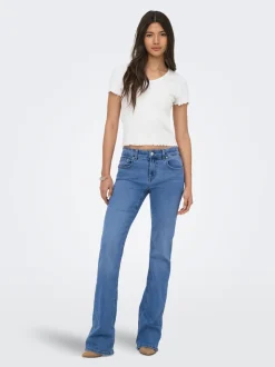 ONLPHOEBE Lav midje Flared Fit Jeans