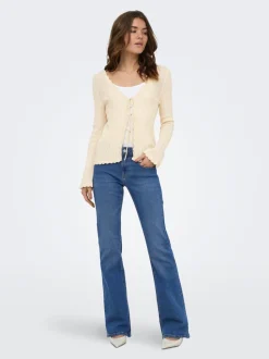 ONLPHOEBE Lav midje Flared Fit Jeans
