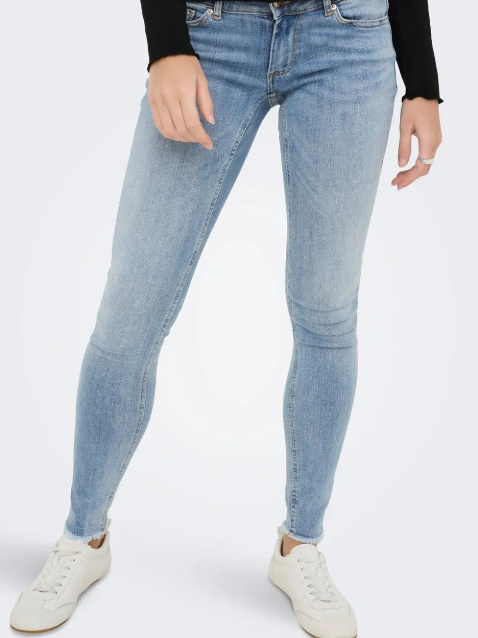 ONLPOWER Lav midje Skinny Fit Ankellengde Jeans