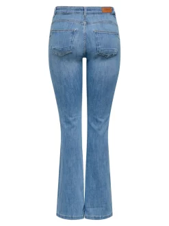 ONLPOWER Middels høy midje Flared Fit Jeans