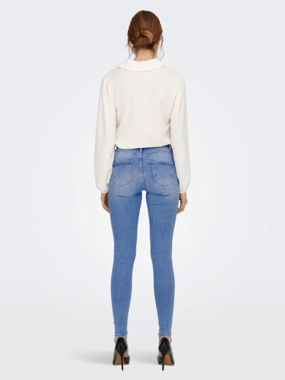 ONLPOWER Middels høy midje Skinny Fit Jeans