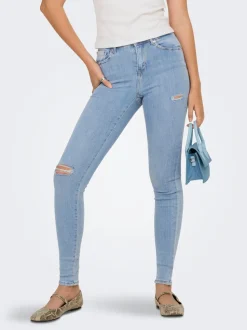 ONLPOWER Middels høy midje Skinny Fit Jeans