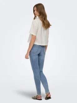 ONLPOWER Middels høy midje Skinny Fit Ankellengde Jeans