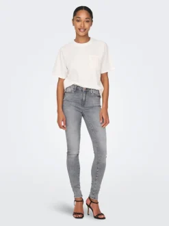 ONLPOWER Middels høy midje Skinny Fit Jeans