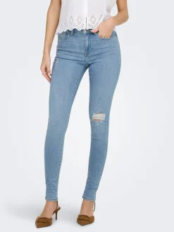 ONLPOWER Middels høy midje Skinny Fit Jeans