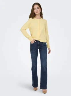 ONLPOWER Middels høy midje Flared Fit Jeans
