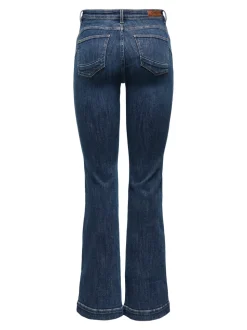 ONLPOWER Middels høy midje Flared Fit Jeans