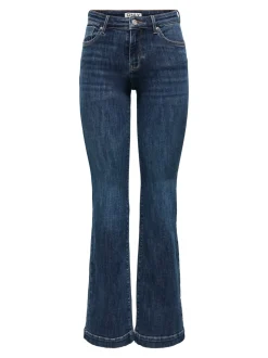 ONLPOWER Middels høy midje Flared Fit Jeans
