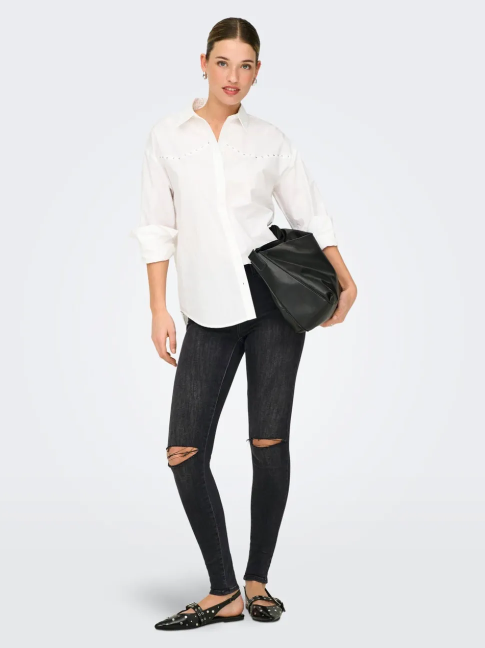 ONLPOWER Middels høy midje Skinny Fit Ankellengde Jeans