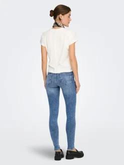 ONLPOWER Middels høy midje Skinny Fit Jeans