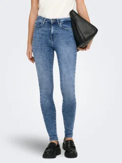 ONLPOWER Middels høy midje Skinny Fit Jeans