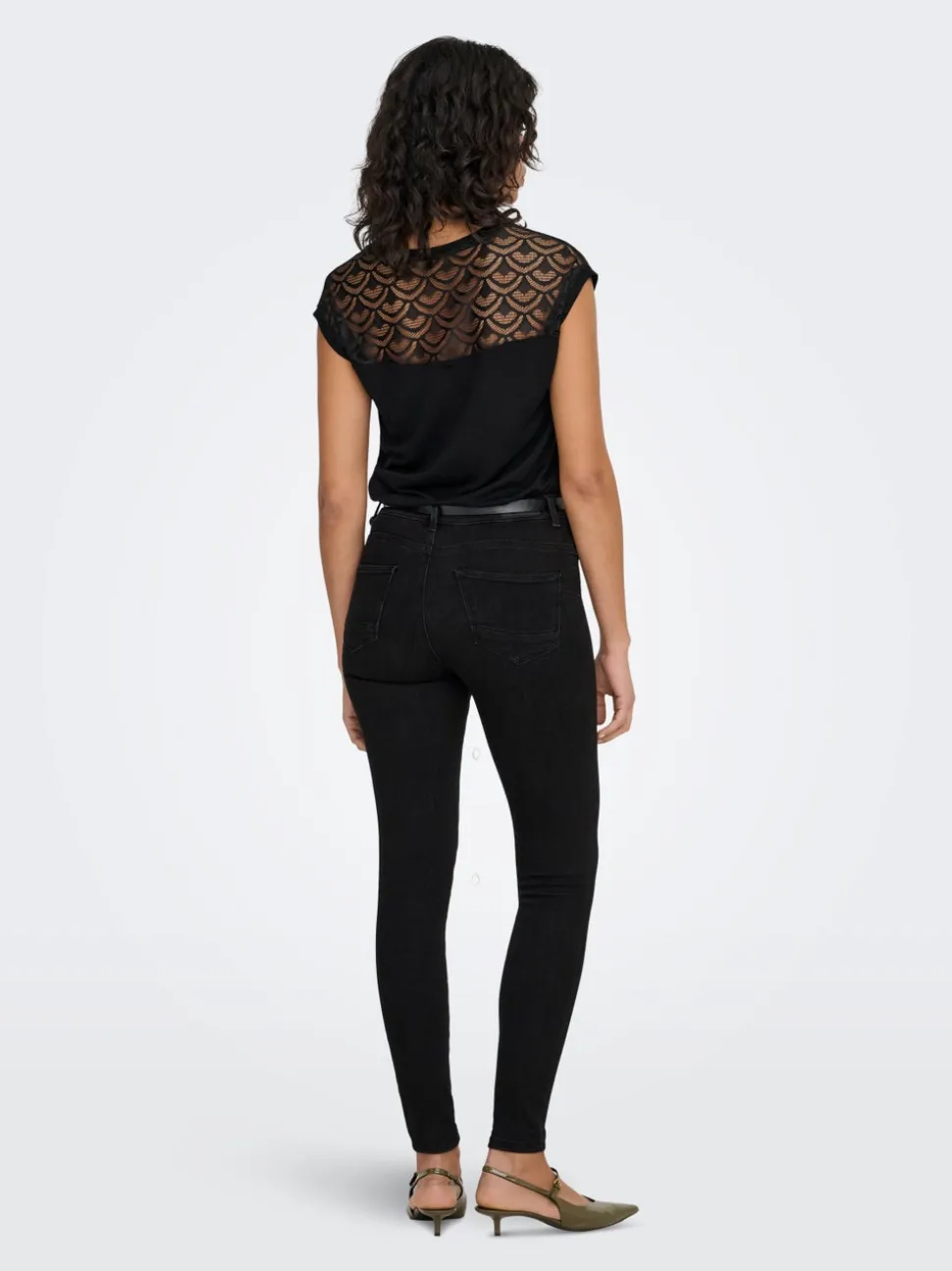 ONLPOWER Middels høy midje Skinny Fit Jeans