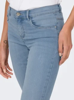 ONLRAIN Middels høy midje Skinny Fit Jeans