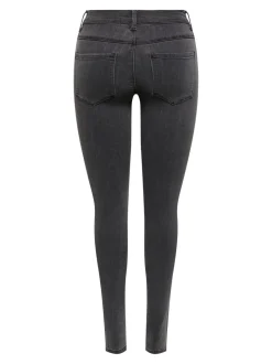 ONLRAIN Middels høy midje Skinny Fit Jeans