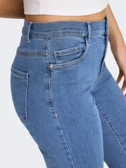 ONLRAIN Middels høy midje Skinny Fit Jeans