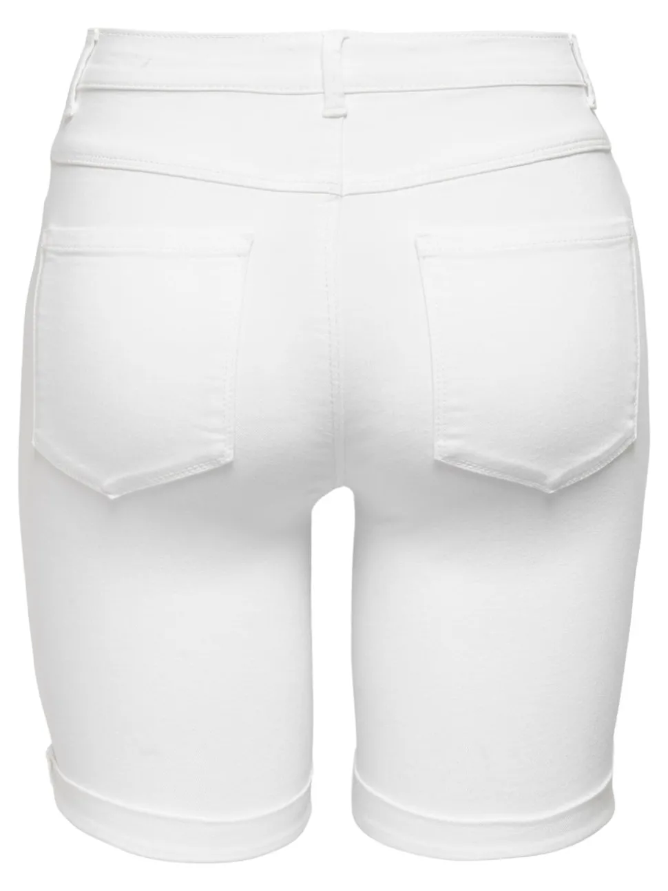 ONLRAIN Middels høy midje Bodycon Fit Denimshorts