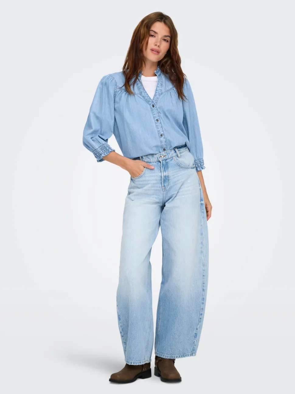 ONLRAYA Denimskjorte