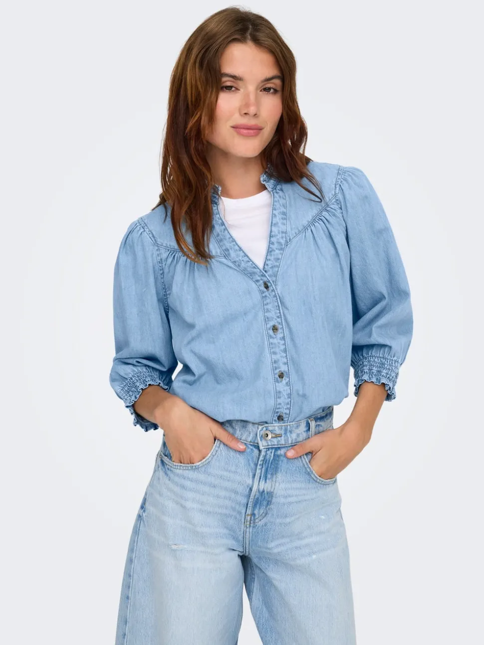 ONLRAYA Denimskjorte
