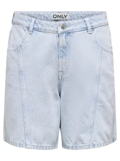 ONLREBECCA Middels høy midje Regular Fit Denimshorts