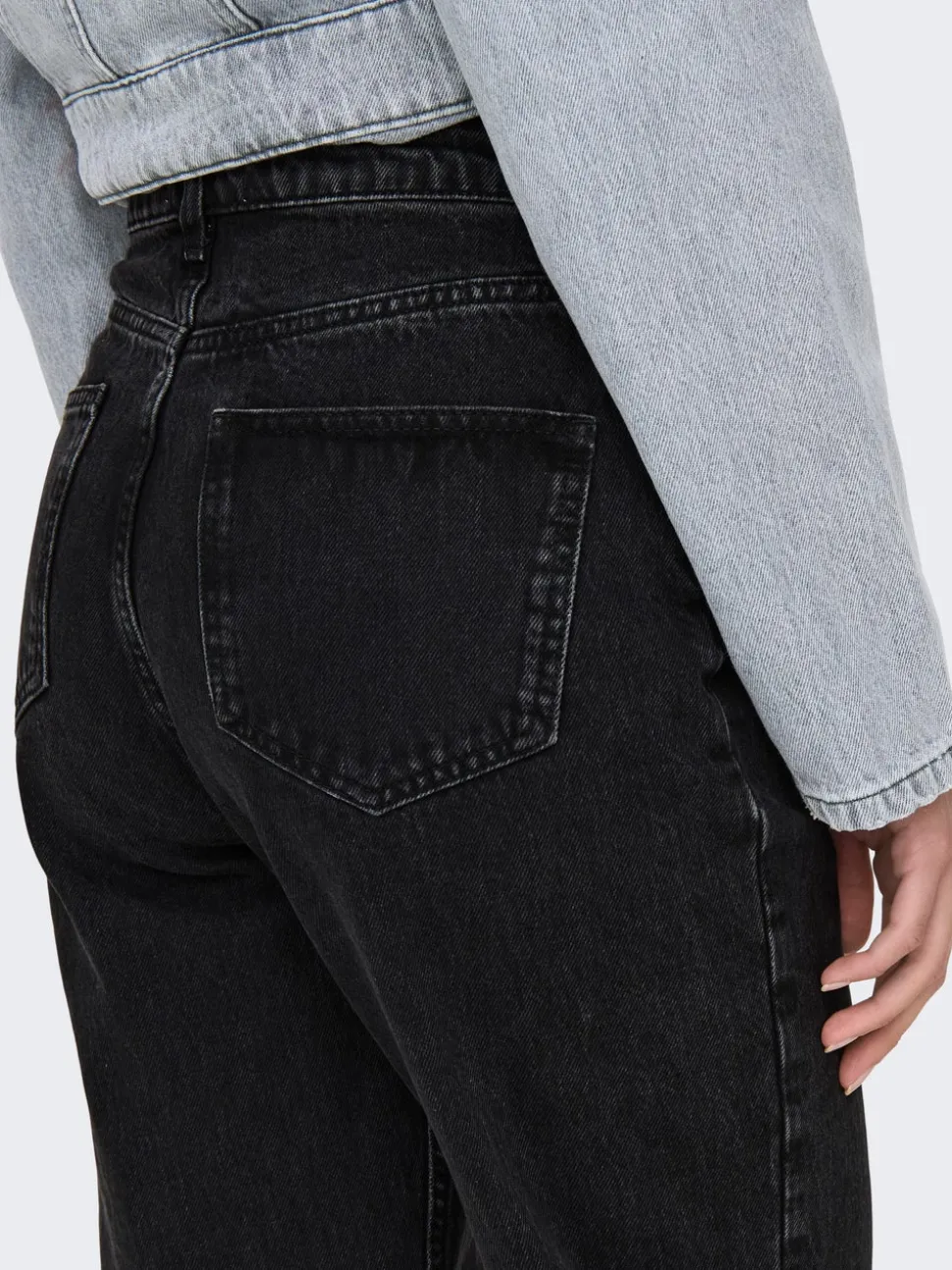 ONLRILEY Høy midje Straight Fit Jeans