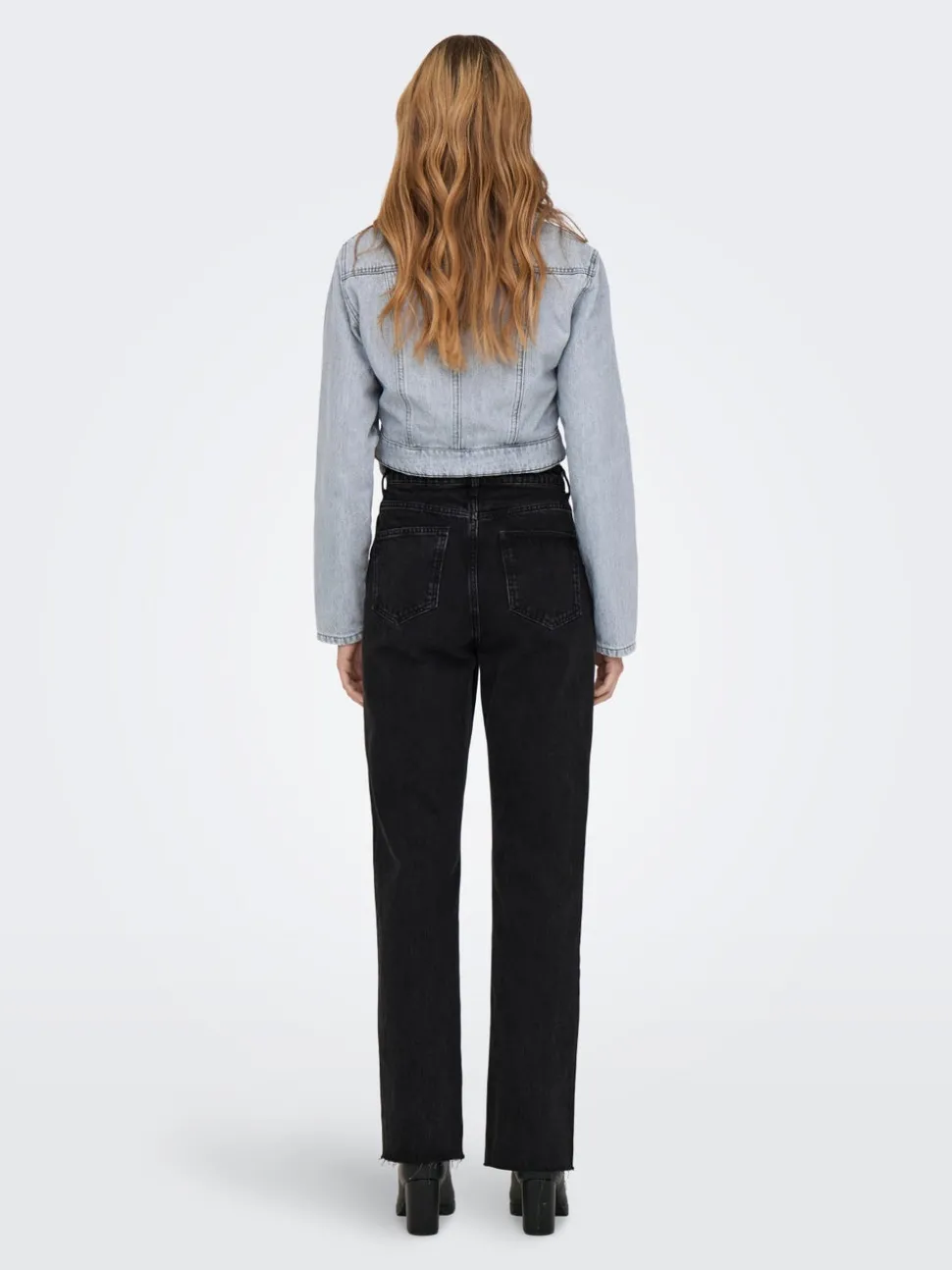 ONLRILEY Høy midje Straight Fit Jeans