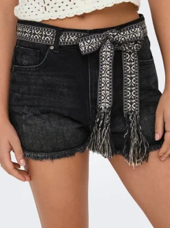 ONLROBYN Ekstra høy midje Straight Fit Denimshorts
