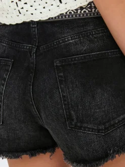 ONLROBYN Ekstra høy midje Straight Fit Denimshorts