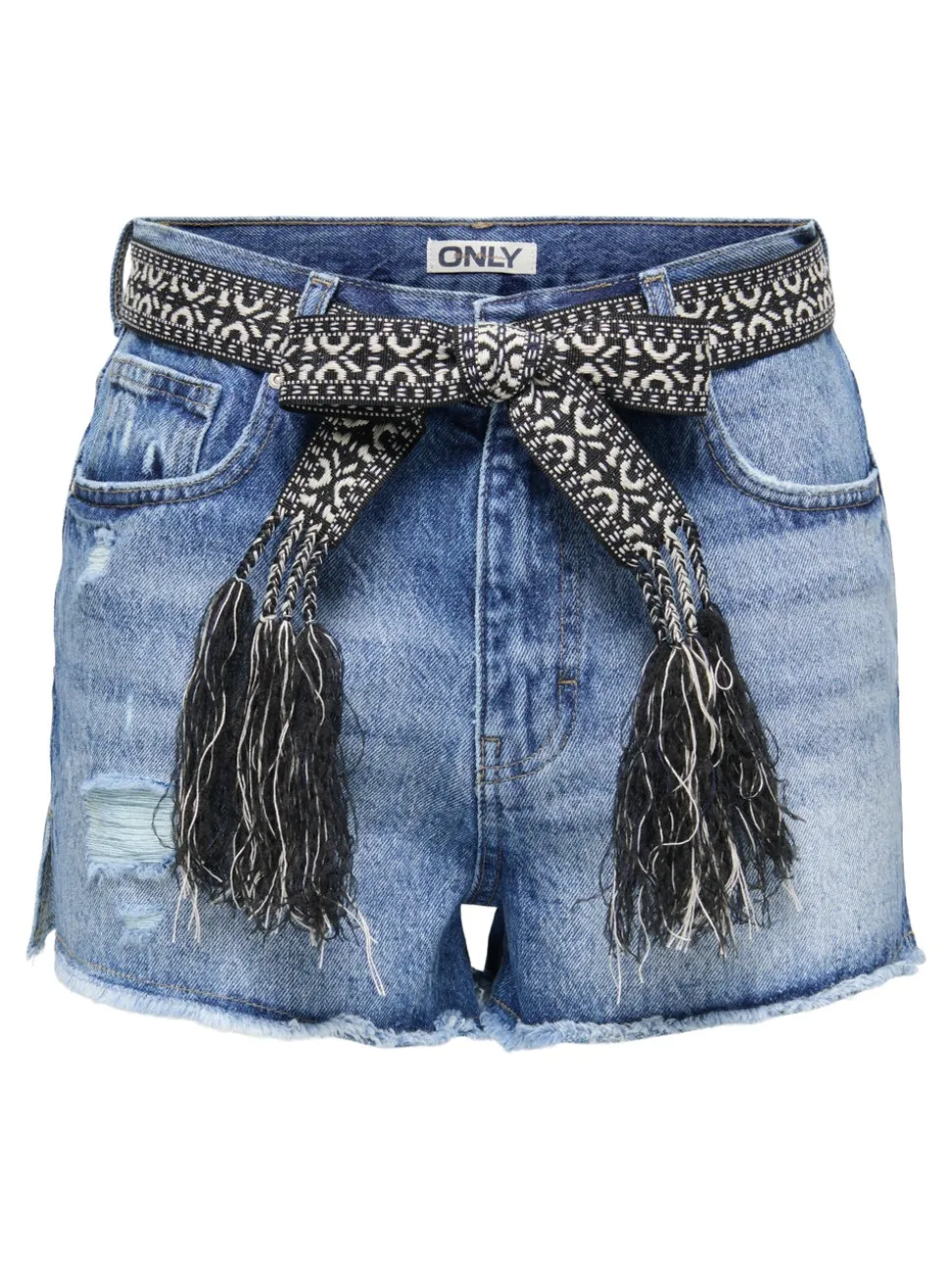 ONLROBYN Ekstra høy midje Straight Fit Denimshorts